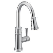 Moen Belfield Single-Handle High-Arc Pulldown Kitchen Faucet 7260 in Chrome (7260)
