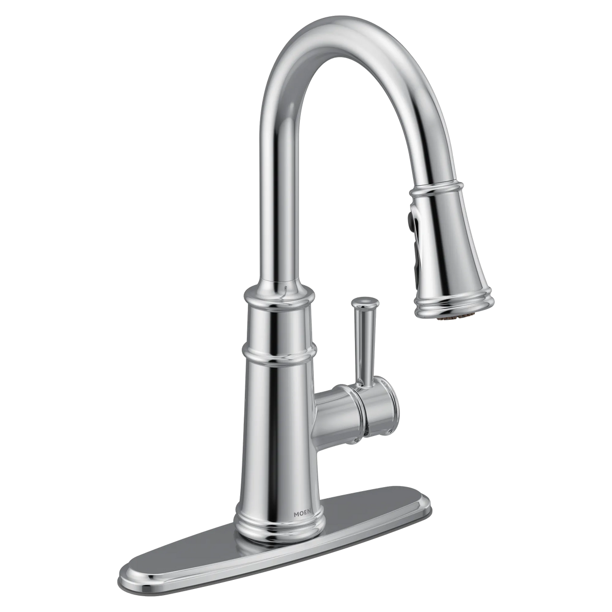Moen Belfield Single-Handle High-Arc Pulldown Kitchen Faucet 7260 in Chrome (7260) - view 2