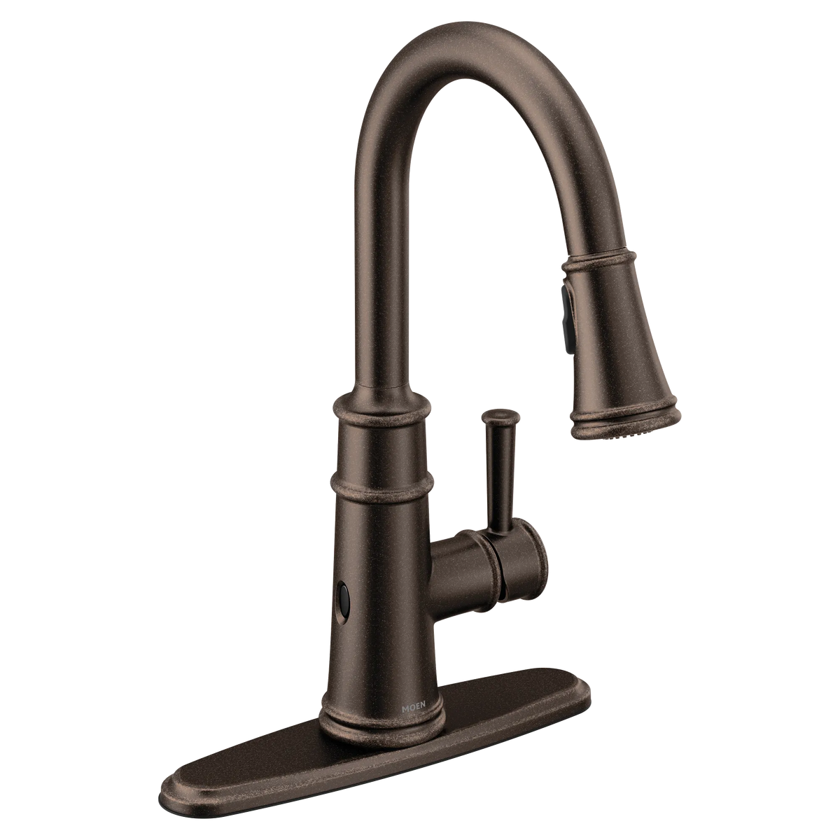 Moen Belfield MotionSense Wave Single-Handle High-Arc Single-Sensor Pulldown Kitchen Faucet 7260EW in Oil Rubbed Bronze (7260EWORB) - view 2