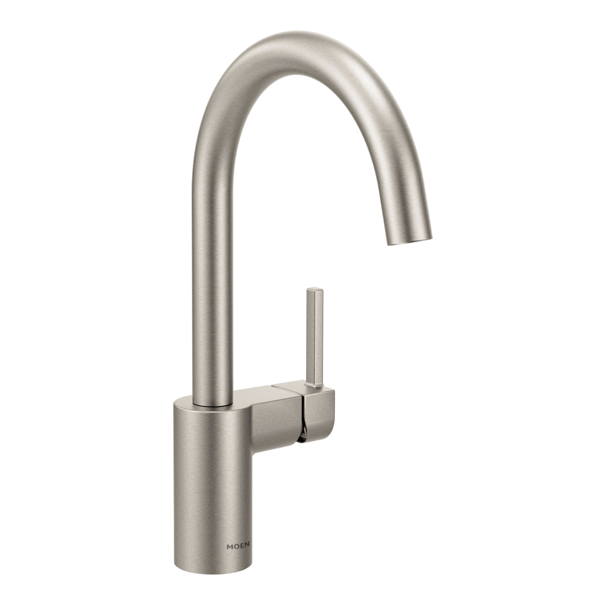 Moen Align Single-Handle High-Arc Kitchen Faucet 7365 in Spot Resist Stainless (7365SRS)