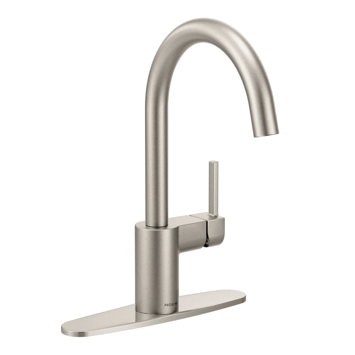 Moen Align Single-Handle High-Arc Kitchen Faucet 7365 in Spot Resist Stainless (7365SRS) - view 2