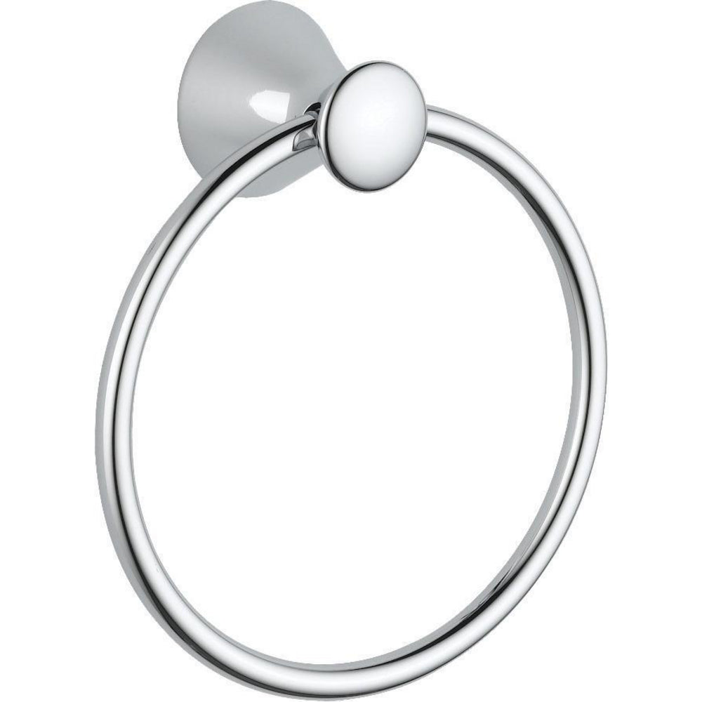 Delta Lahara Towel Ring - Chrome