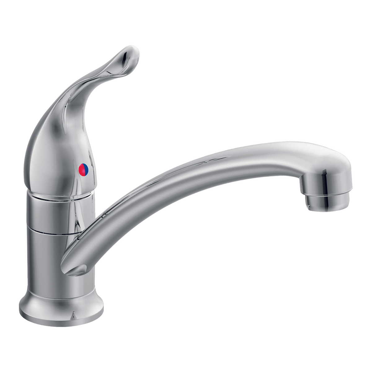 Moen Chateau Single-Handle Low-Arc Kitchen Faucet 7423 in Chrome (7423)