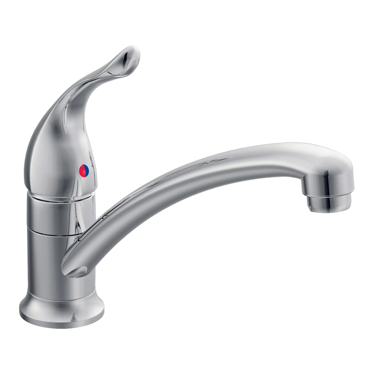 Moen Chateau Single-Handle Low-Arc Kitchen Faucet 7423 in Chrome (7423) - view 2