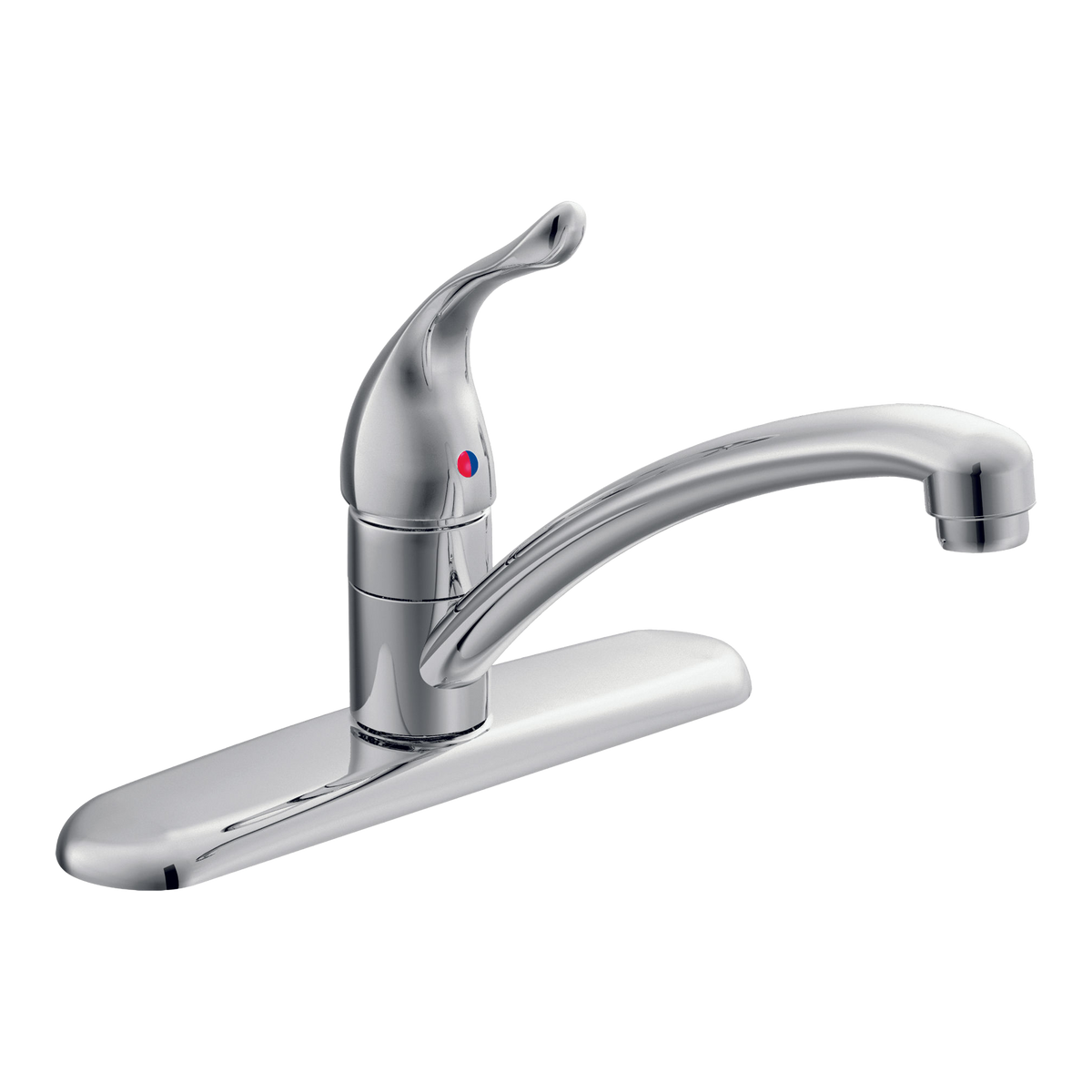 Moen Chateau Single-Handle Low-Arc Kitchen Faucet 7425 in Chrome (7425)