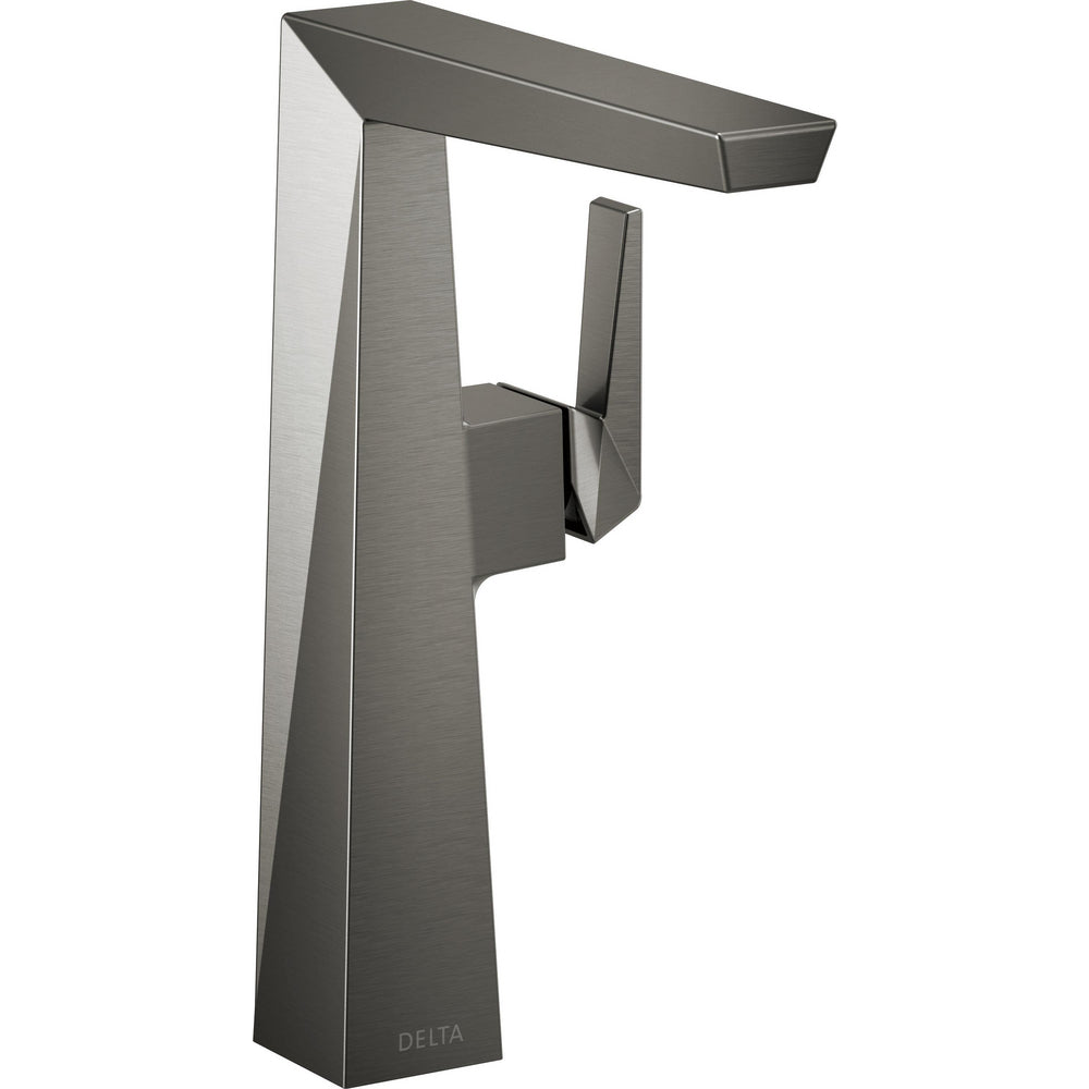 Delta Trillian Vessel Single Handle Faucet - Black Stainless