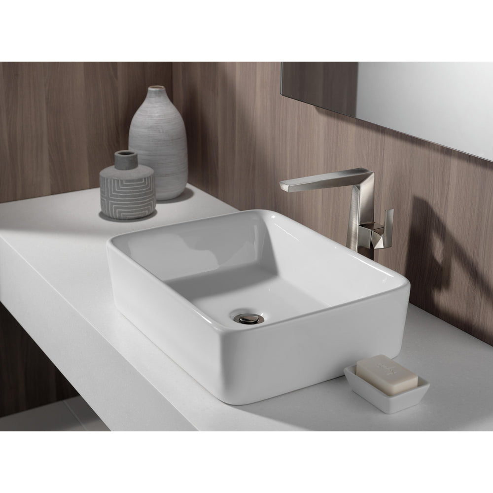 Delta Trillian Vessel Single Handle Faucet - Stainless