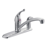 Moen Chateau Single-Handle Low-Arc Kitchen Faucet 7434 in Chrome (7434)