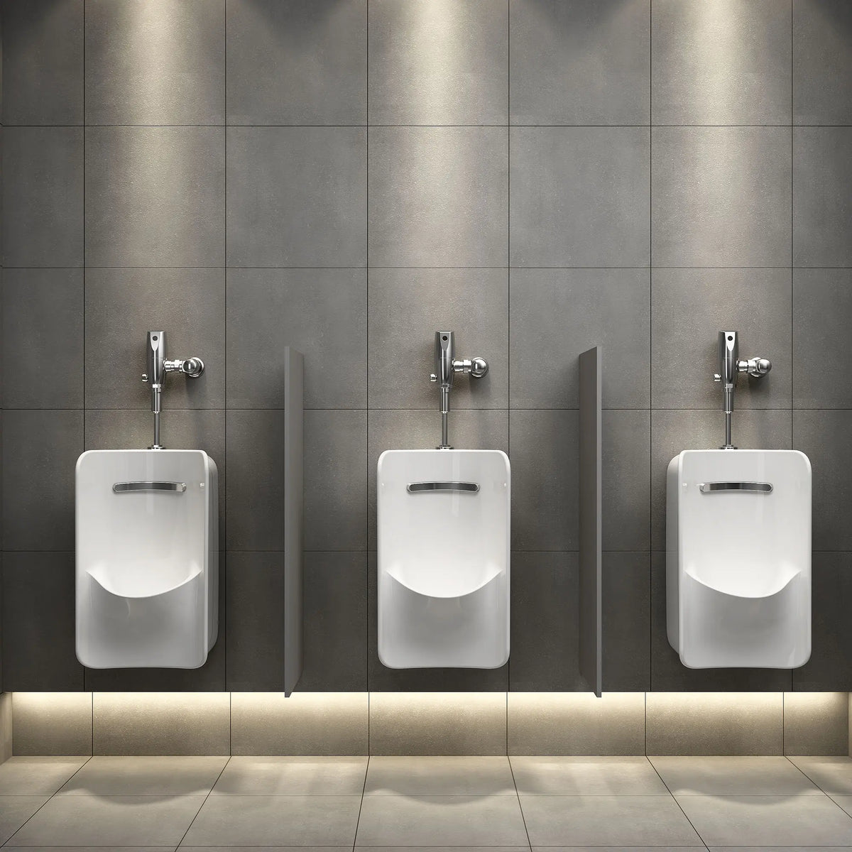 American Standard Greenbrook 0.125 - 0.5 gpf (0.47 - 1.9 Lpf) Top Spud Urinal with EverClean - White (6516002EC.020)