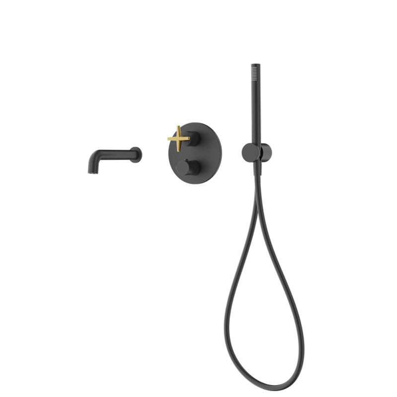 Rubi Lexa 1/2" Thermostatic Shower Set RLX2A41-00N