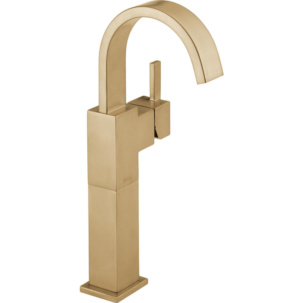 Delta Vero Single Handle Lavatory Faucet With Riser - Champagne Bronze
