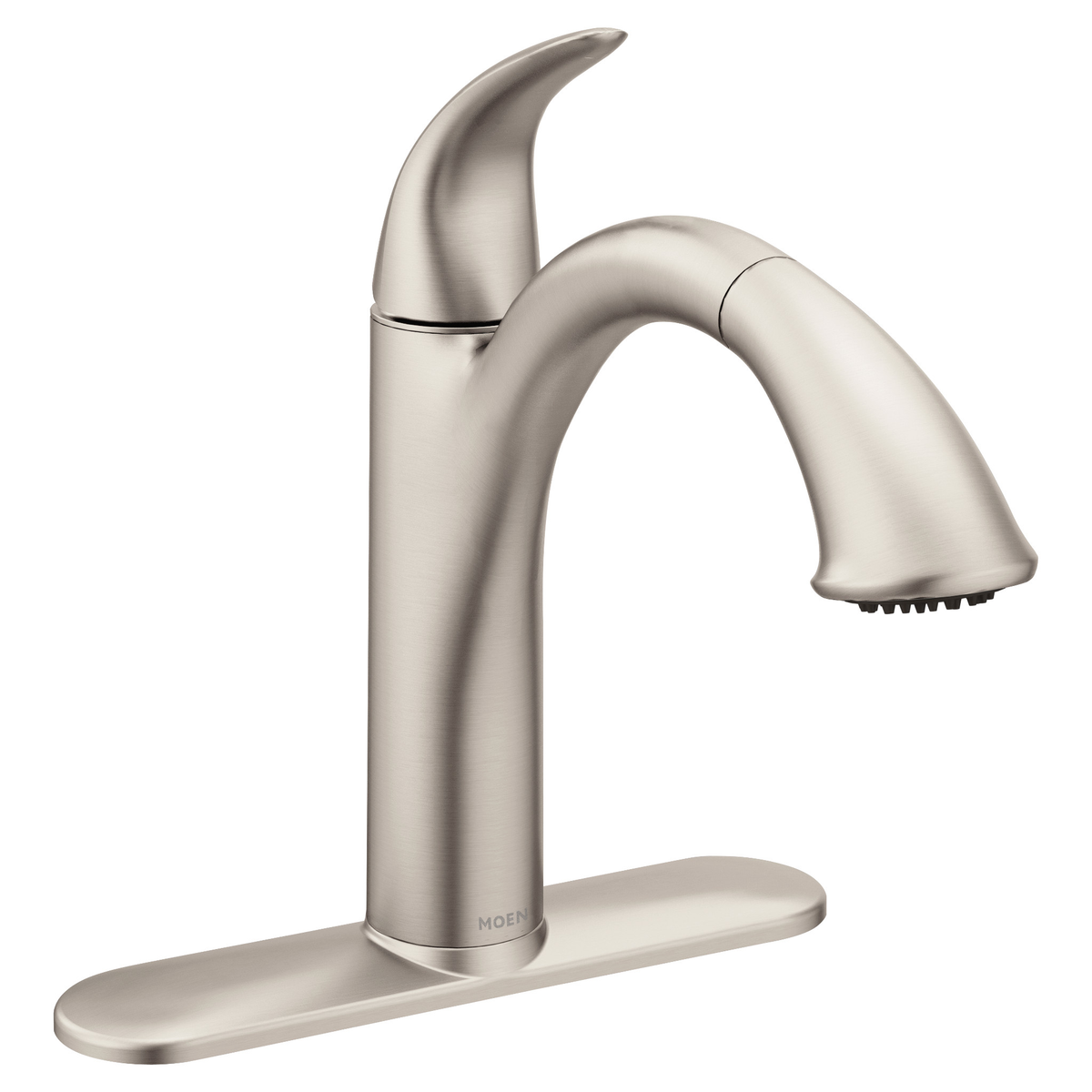 Moen Camerist Single-Handle Low-Arc Pullout Kitchen Faucet 7545 in Spot Resist Stainless (7545SRS)