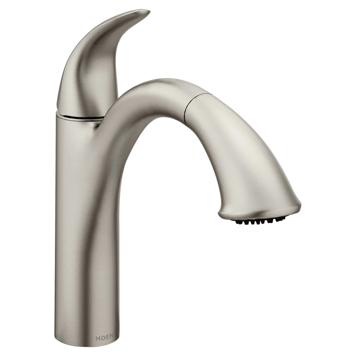 Moen Camerist Single-Handle Low-Arc Pullout Kitchen Faucet 7545 in Spot Resist Stainless (7545SRS) - view 2