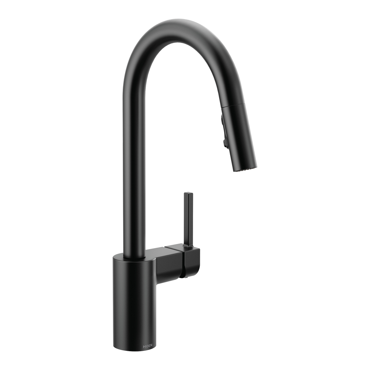 Moen Align Single-Handle High-Arc Pulldown Kitchen Faucet 75651 in Matte Black (75651BL)