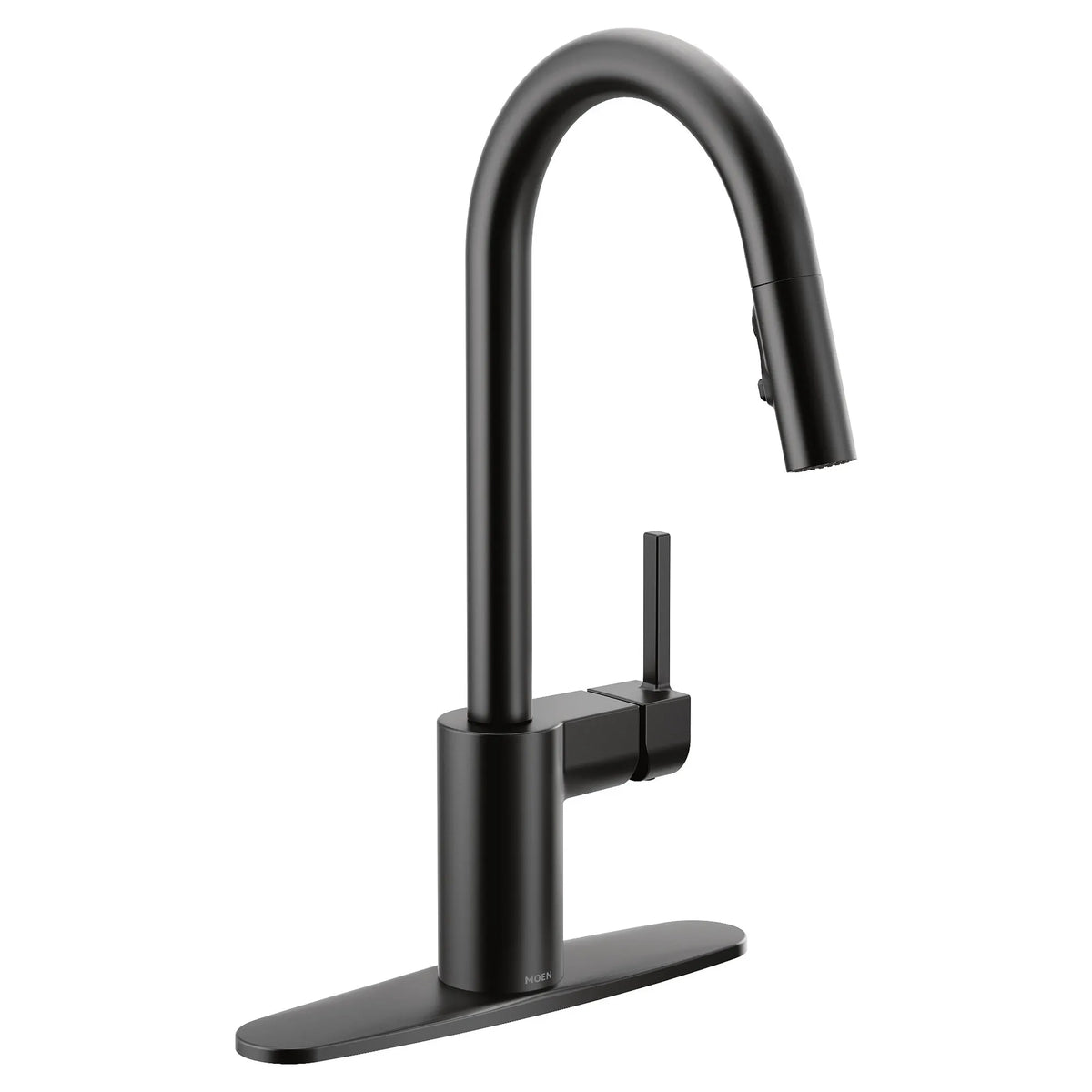 Moen Align Single-Handle High-Arc Pulldown Kitchen Faucet 75651 in Matte Black (75651BL) - view 3