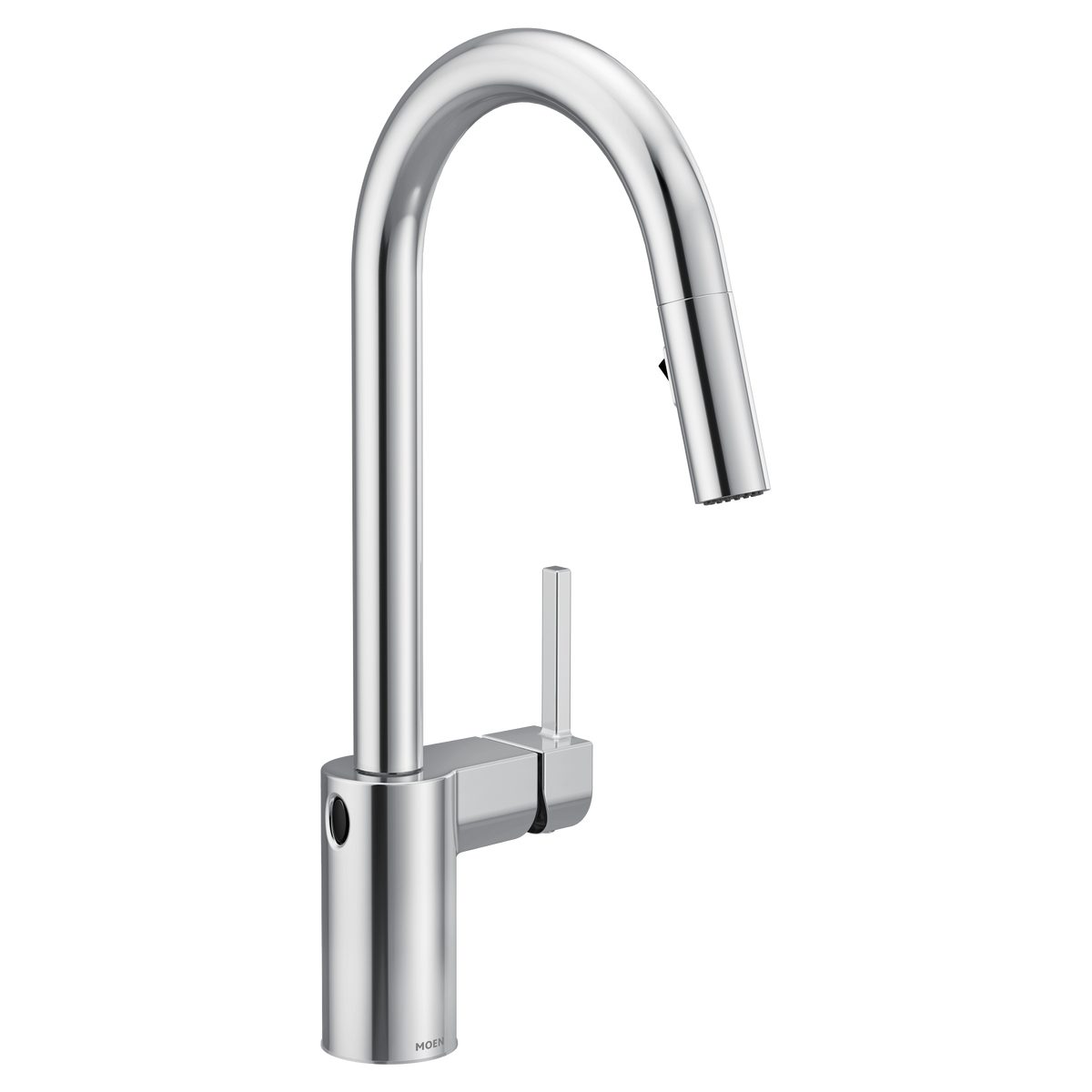 Moen Align MotionSense Wave Single-Handle High-Arc Single-Sensor Pulldown Kitchen Faucet 7565EW in Chrome (7565EWC)