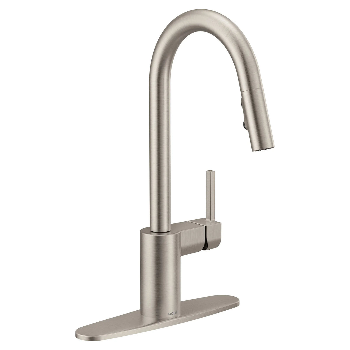 Moen Align Single-Handle High-Arc Pulldown Kitchen Faucet 7565 in Spot Resist Stainless (7565SRS) - view 3