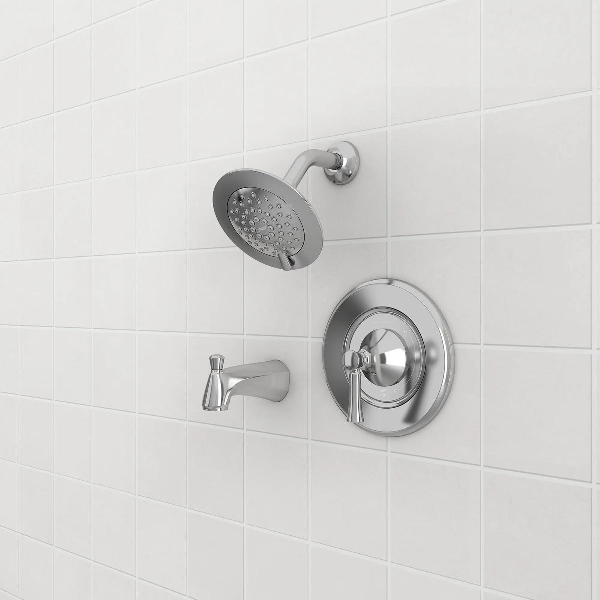 American Standard Chancellor 1.8 GPM Tub and Shower Trim Kit with Ceramic Disc Valve Cartridge and Lever Handle
