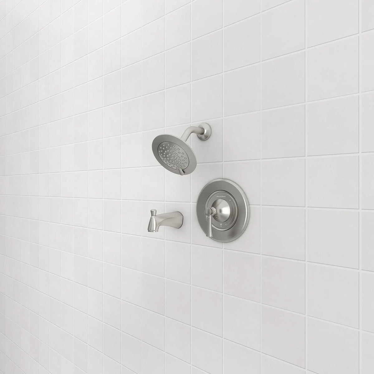 American Standard Chancellor 1.8 GPM Tub and Shower Trim Kit with Ceramic Disc Valve Cartridge and Lever Handle