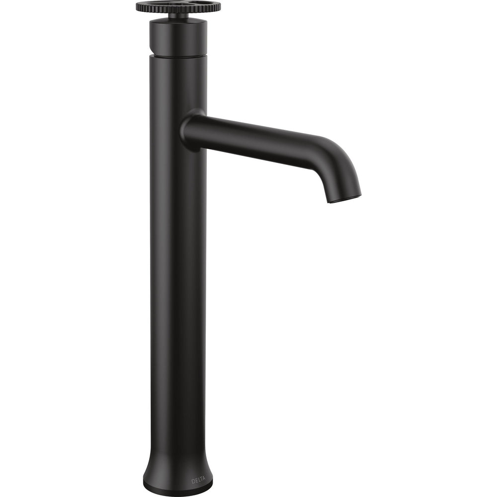 Delta Trinsic Vessel Sink Bathroom Faucet - Matte Black