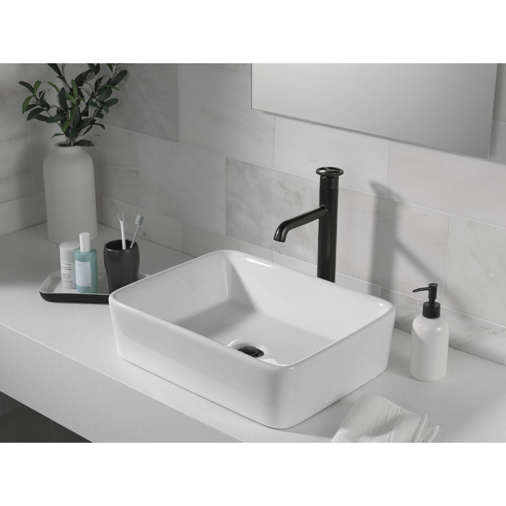 Delta Trinsic Vessel Sink Bathroom Faucet