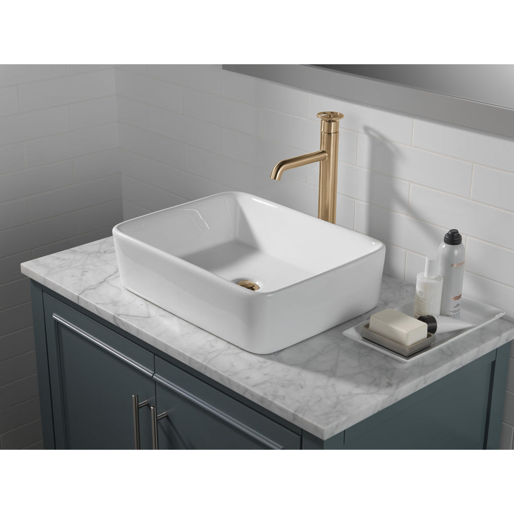Delta Trinsic Vessel Sink Bathroom Faucet