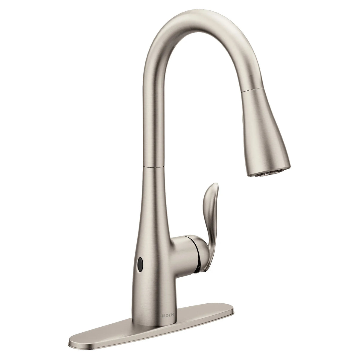 Moen Arbor MotionSense Wave Single-Handle High-Arc Single-Sensor Pulldown Kitchen Faucet 7594EW in Spot Resist Stainless (7594EWSRS) - view 5