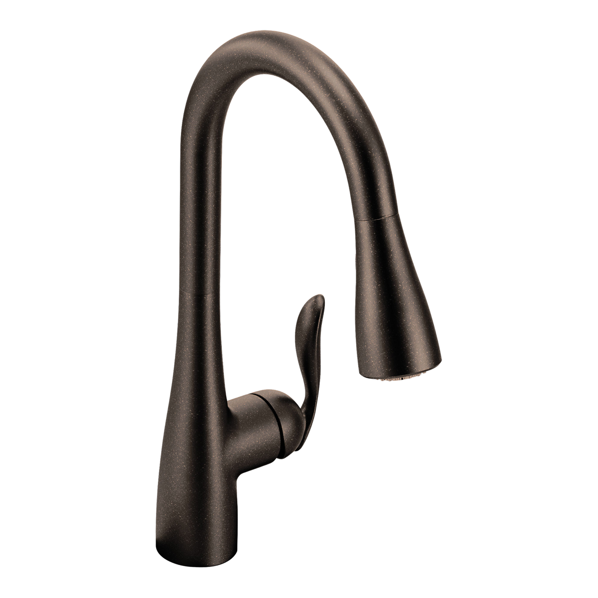 Moen Arbor Single-Handle High-Arc Pulldown Kitchen Faucet 7594 in Oil Rubbed Bronze (7594ORB)