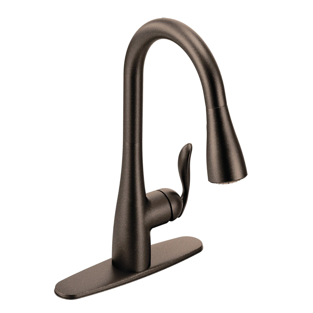 Moen Arbor Single-Handle High-Arc Pulldown Kitchen Faucet 7594 in Oil Rubbed Bronze (7594ORB) - view 8