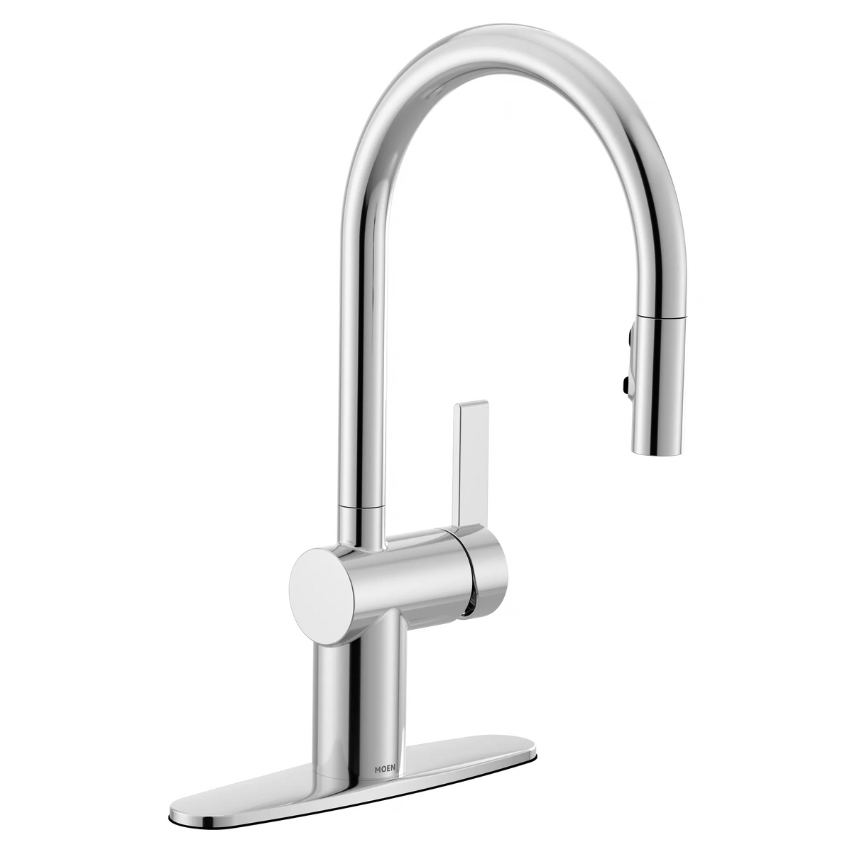 Moen Cia Single-Handle High-Arc Pulldown Kitchen Faucet 7622 in Chrome (7622) - view 7