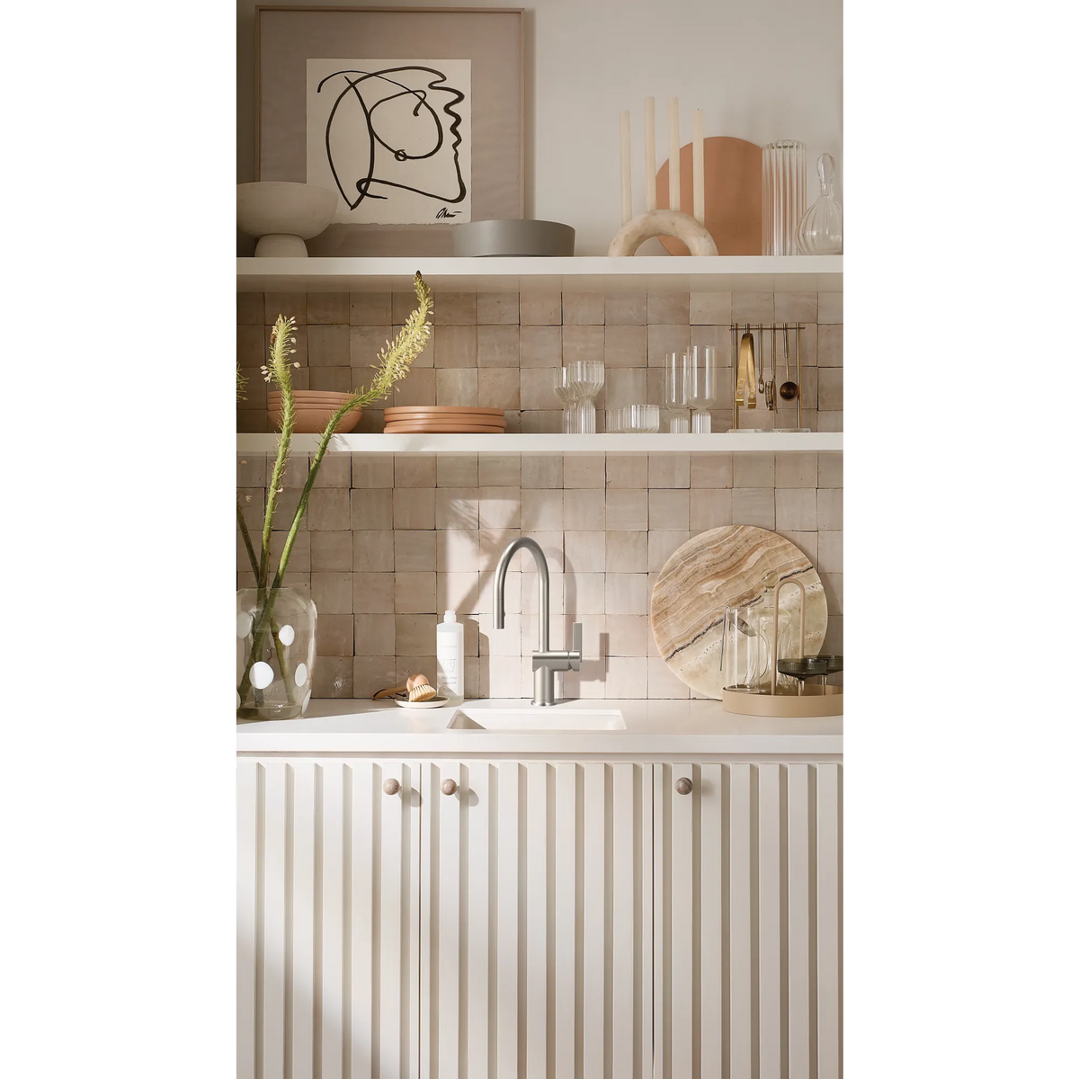 Moen Cia Single-Handle High-Arc Pulldown Kitchen Faucet 7622 in Spot Resist Stainless (7622SRS) - view 3