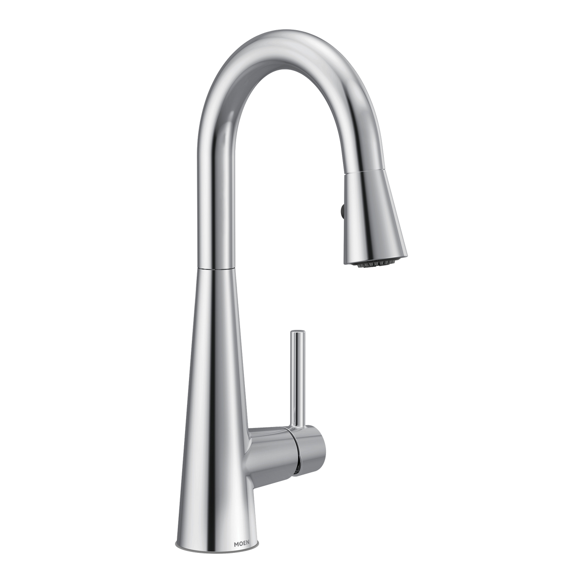 Moen Sleek Single-Handle Pulldown Bar Faucet 7664 in Chrome (7664)
