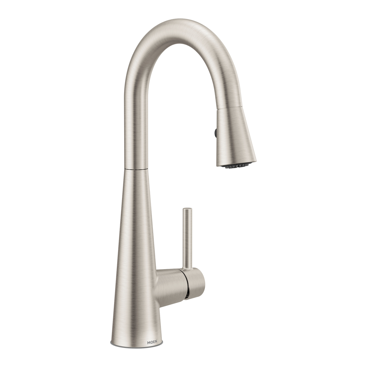 Moen Sleek Single-Handle Pulldown Bar Faucet 7664 in Spot Resist Stainless (7664SRS)