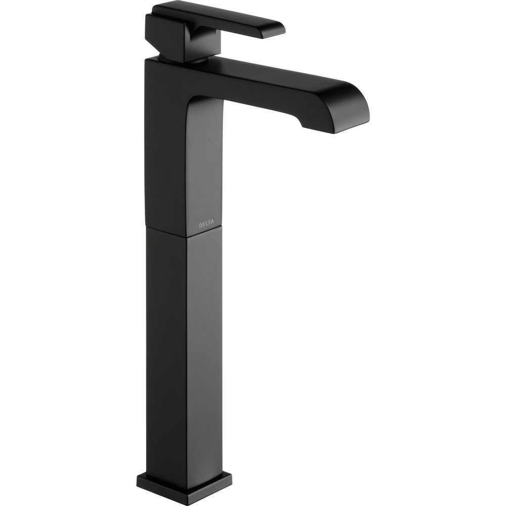 Delta Ara Vessel Sink Bathroom Faucet 767LF - Matte Black
