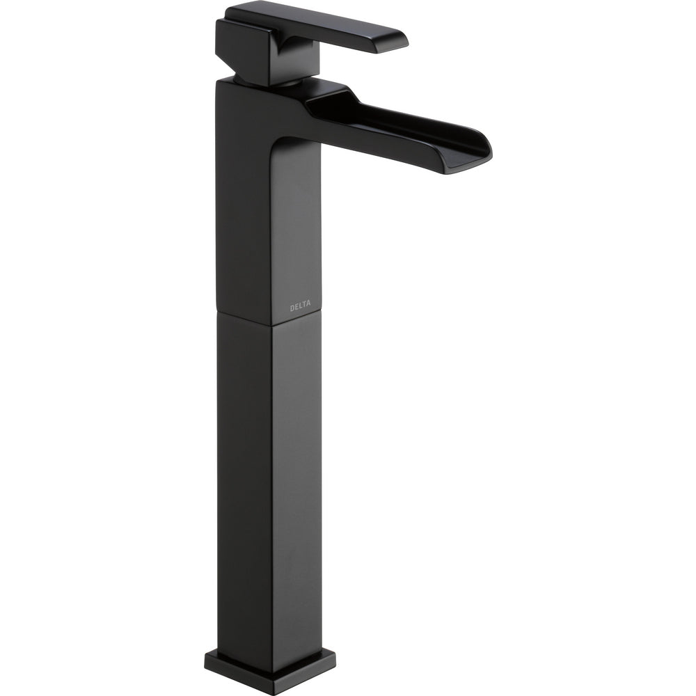 Delta Ara Vessel Sink Bathroom Faucet - Matte Black