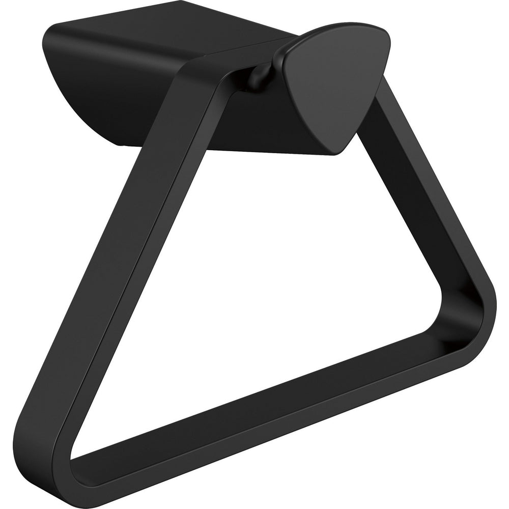 Delta Zura Triangular Towel Holder - Matte Black