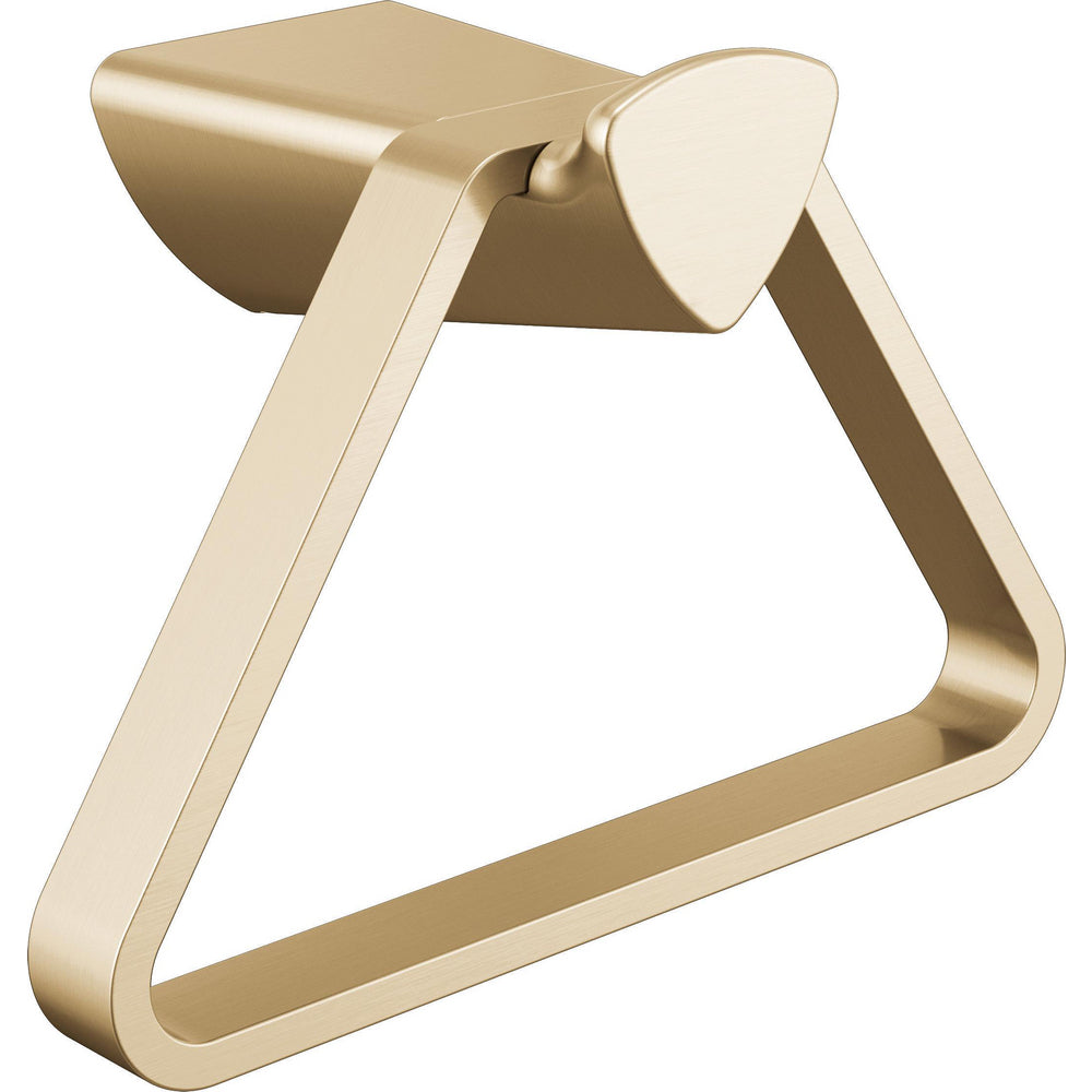 Delta Zura Triangular Towel Holder - Champagne Bronze
