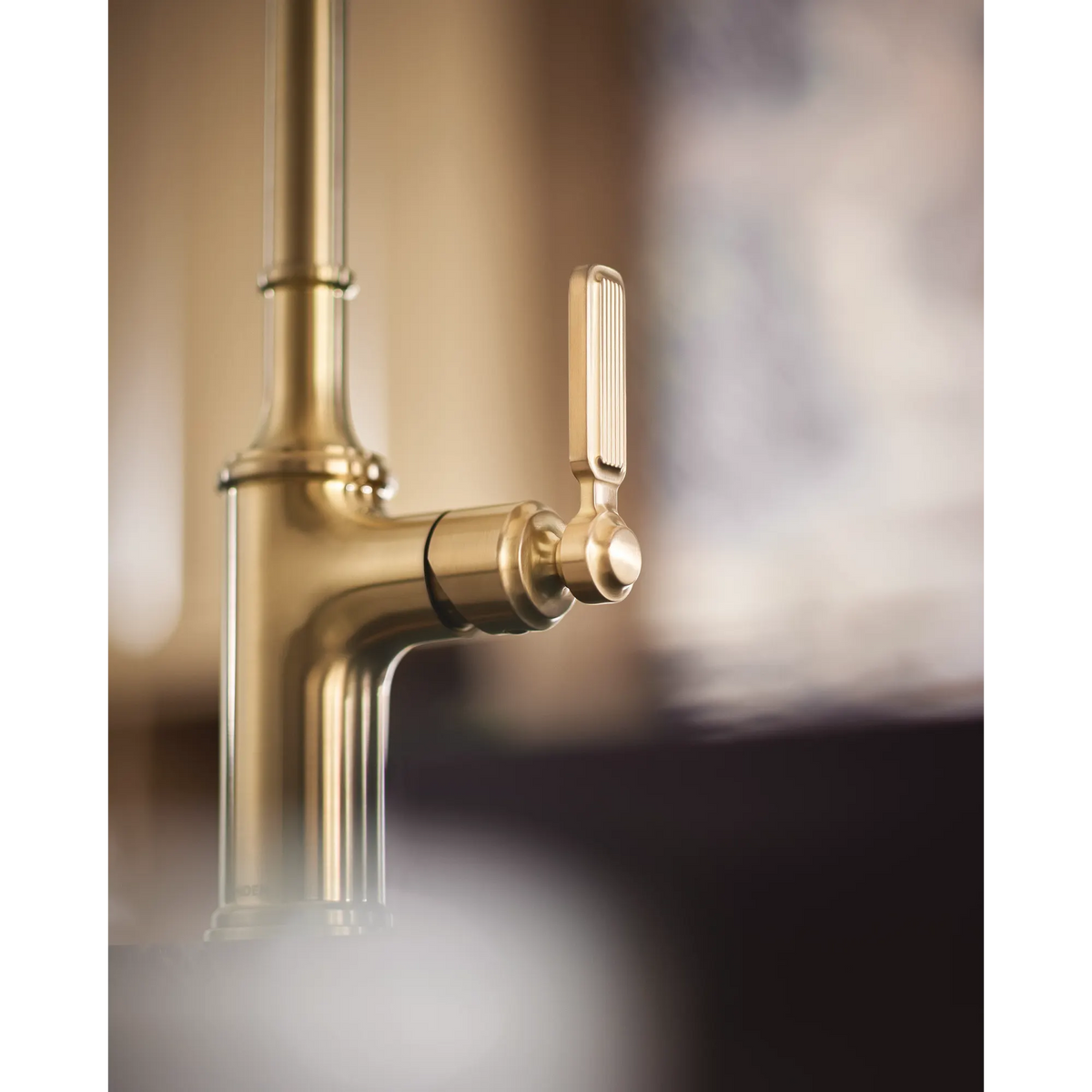 Moen Smyth MotionSense Wave Touchless Single-Handle Pulldown Kitchen Faucet 7770EW in Bronzed Gold (7770EWBZG) - view 3