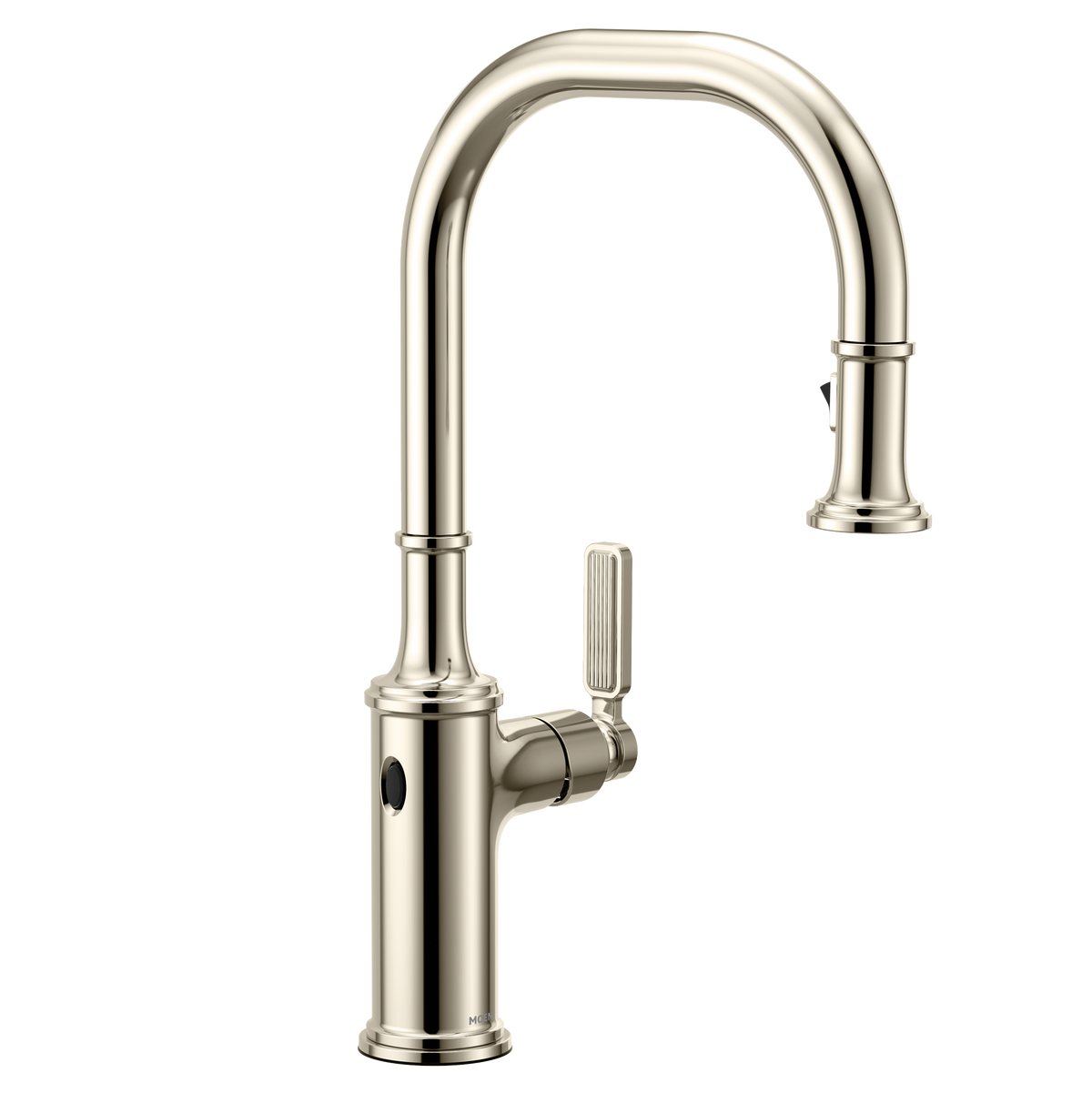 Moen Smyth MotionSense Wave Touchless Single-Handle Pulldown Kitchen Faucet 7770EW in Polished Nickel (7770EWNL)