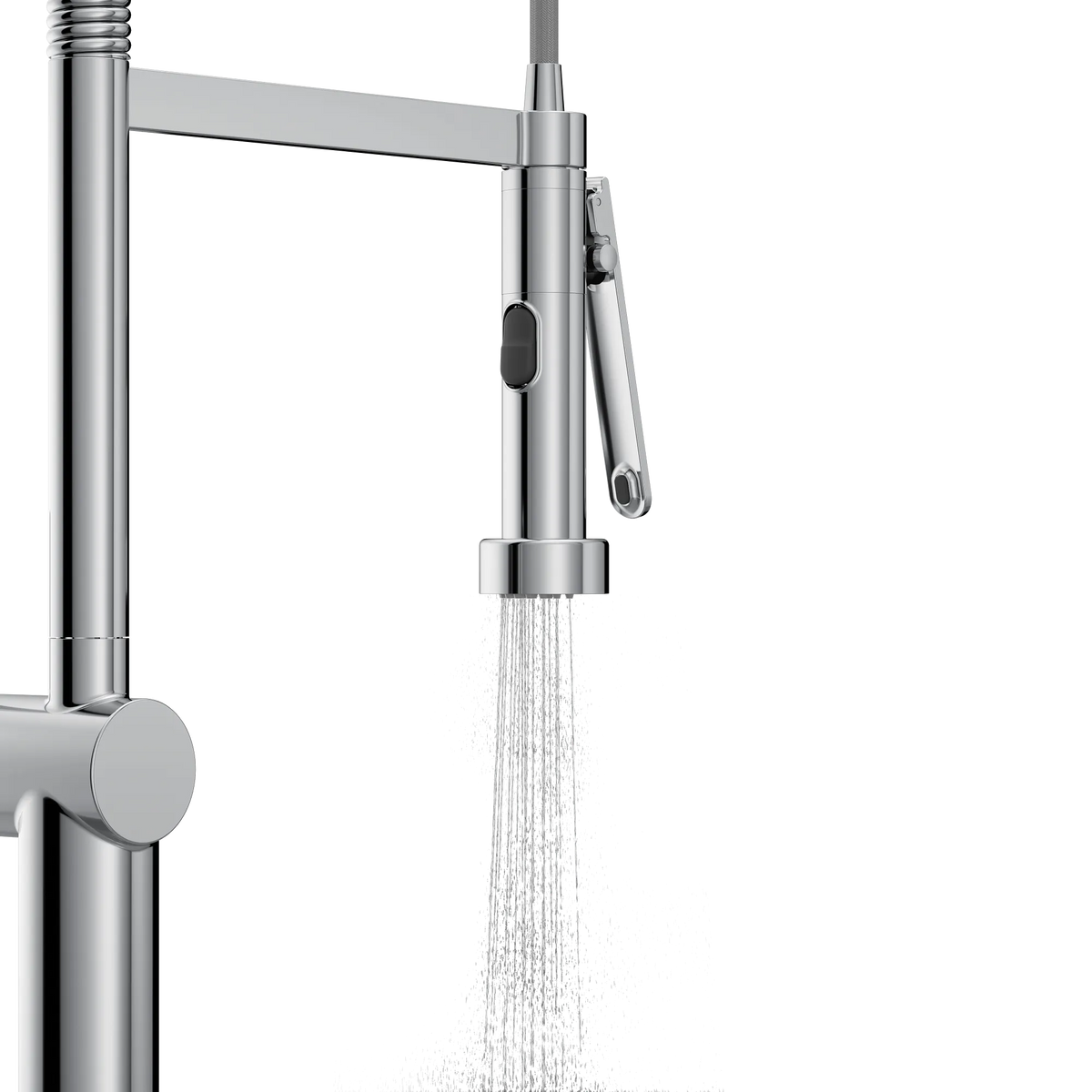 Moen Cia Single-Handle High-Arc Pulldown Spring Kitchen Faucet 7822 in Chrome (7822) - view 7