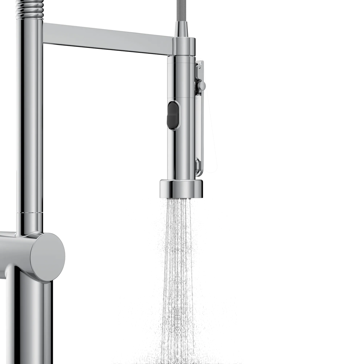 Moen Cia Single-Handle High-Arc Pulldown Spring Kitchen Faucet 7822 in Chrome (7822) - view 4