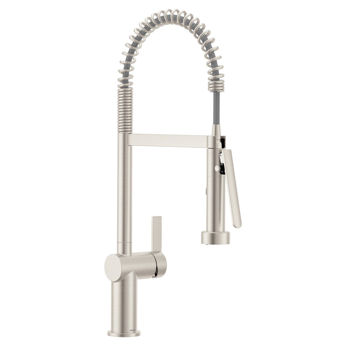 Moen Cia Single-Handle High-Arc Pulldown Spring Kitchen Faucet 7822 in Spot Resist Stainless (7822SRS)
