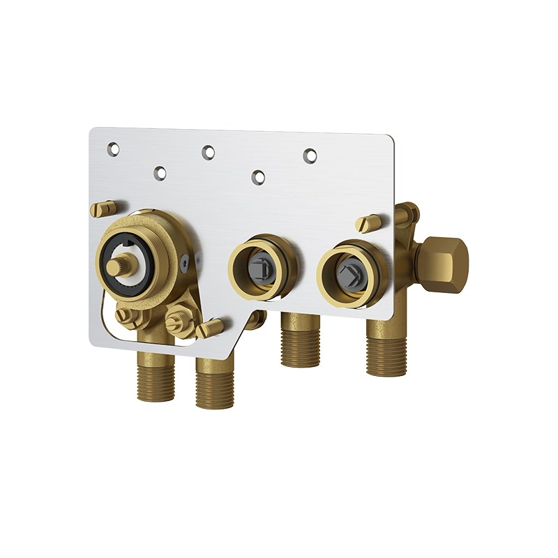 Rubi ON Built-In 1/2 Thermostatic Shower Valve Rough 1/2" NPT XON69