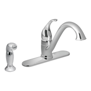 Moen Camerist Single-Handle Low-Arc Kitchen Faucet 7840 in Chrome (7840)