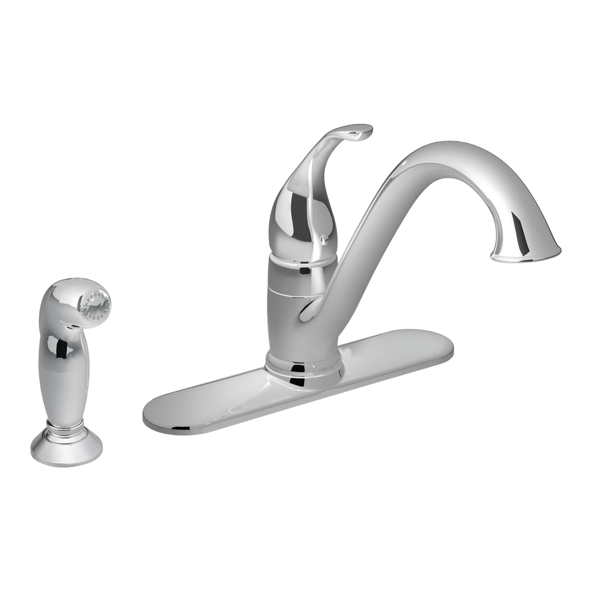 Moen Camerist Single-Handle Low-Arc Kitchen Faucet 7840 in Chrome (7840)