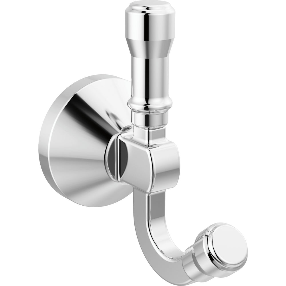 Delta Broderick Double Robe Hook - Chrome