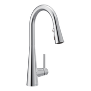 Moen Sleek Single-Handle High-Arc Pulldown Kitchen Faucet 7864 in Chrome (7864)