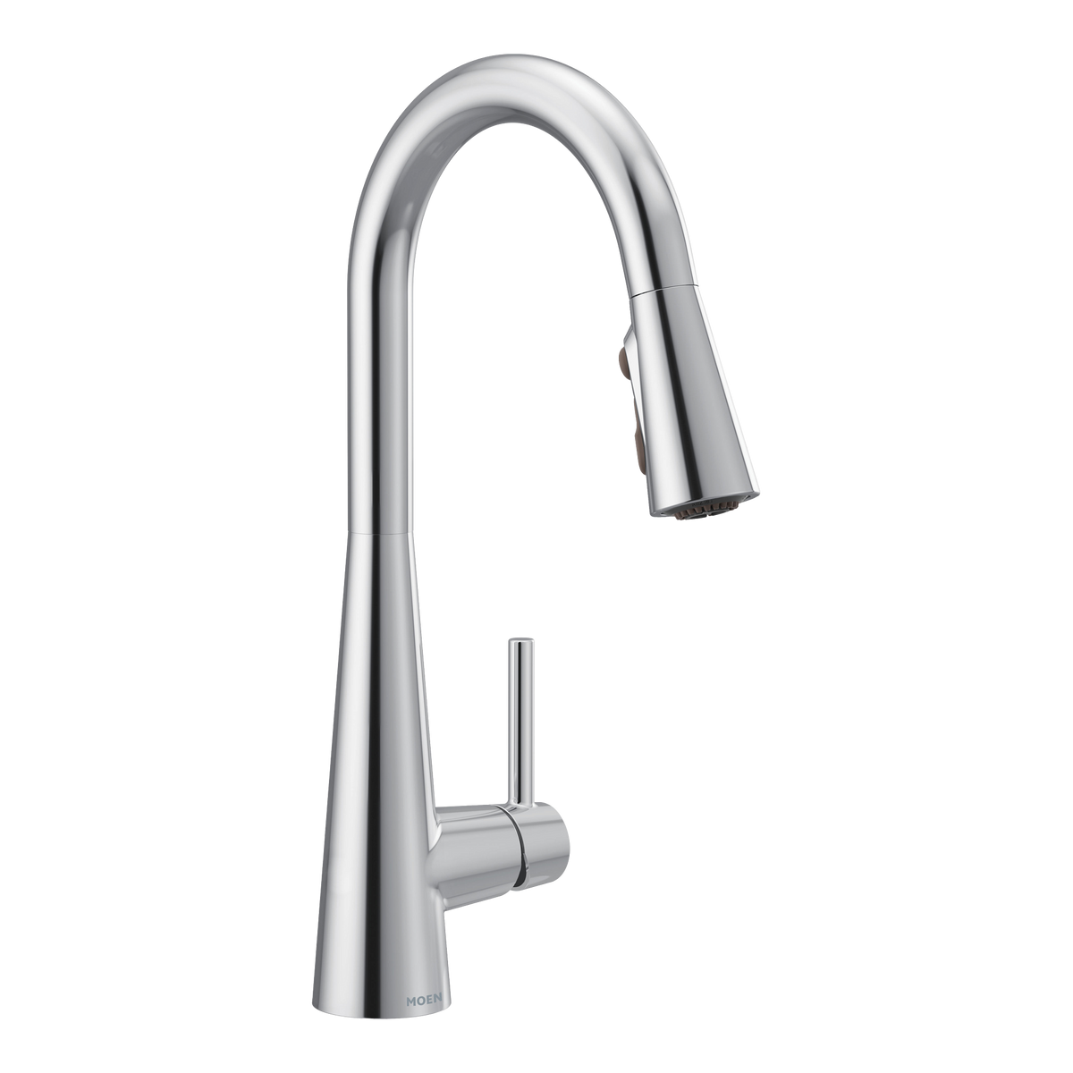 Moen Sleek Single-Handle High-Arc Pulldown Kitchen Faucet 7864 in Chrome (7864)