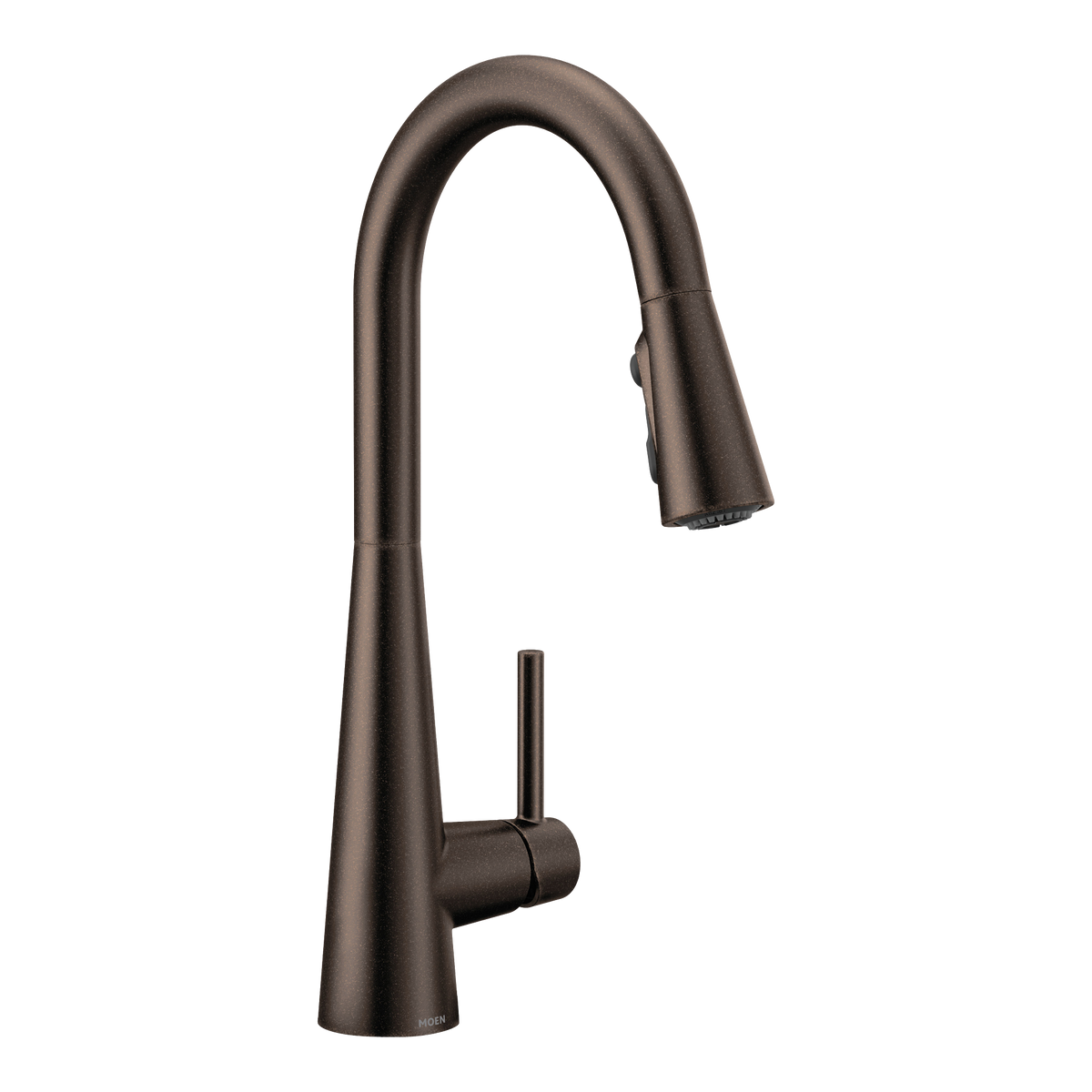 Moen Sleek Single-Handle High-Arc Pulldown Kitchen Faucet 7864 in Oil Rubbed Bronze (7864ORB)