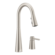 Moen Sleek Single-Handle Pulldown Kitchen Faucet 7871 in Spot Resist Stainless (7871SRS)